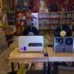 Both machines set up for a Cleaning Clinic at Deep Thoughts JP