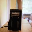Side view of Klaudio KD-CLN-LP200 showing heavy duty carrying handle.